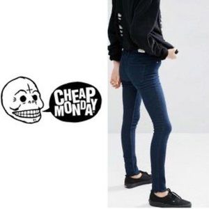 Blue cheap Monday jeans rare find
